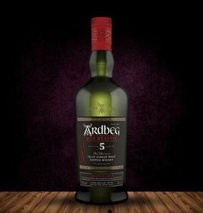 Ardbeg 5 Years Old is a bold Islay single malt Scotch whisky
