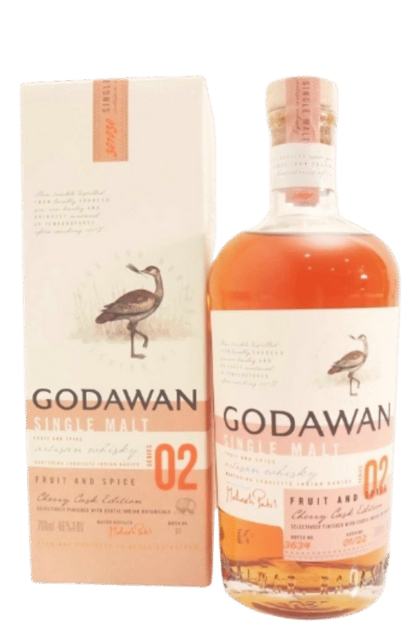 Godawan Single Malt Fruit and Spice Artisan Whisky - Image 2