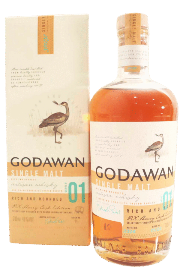 Godawan Single Malt Rich and Rounded Artisan Whisky - Image 2